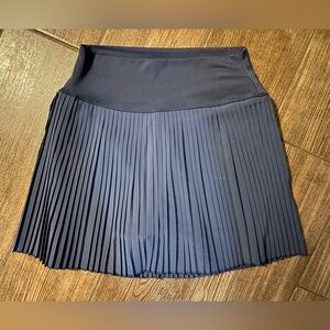 Gilly Hicks Navy Pleated Active Skort